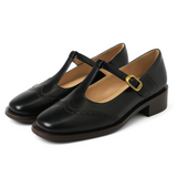 Retro T-Strap Shoes
