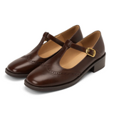 Retro T-Strap Shoes