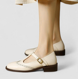 Retro T-Strap Shoes