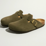 Suede Clogs 