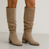 Velvet High Boots