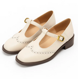 Retro T-Strap Shoes